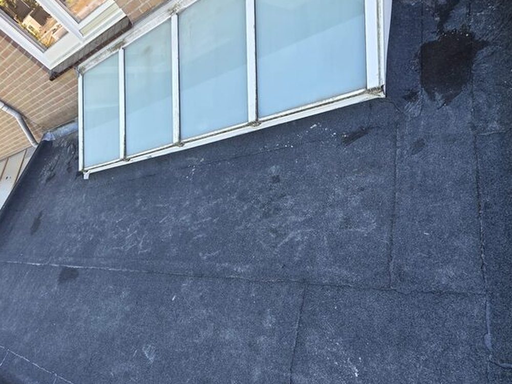 Lichtstraat op een plat dak, geplaatst door AJ Solution
